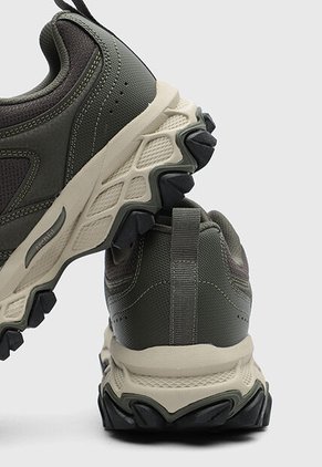 Tenis SKECHERS Arch Fit Akhidime - Rindge Verde Oliva