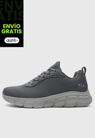 Tenis SKECHERS Bobs B Flex - Cool Edge Gris Skechers