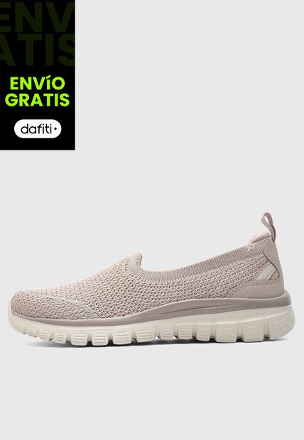 Tenis SKECHERS Graceful -  Breezestep Taupe