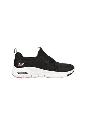 Tenis SKECHERS LEOPARD CROSS - Negro Para Mujer