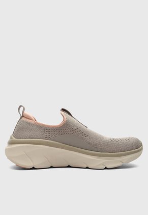 Tenis SKECHERS D'Lux Walker 2.0 Taupe