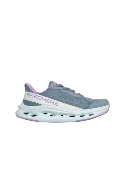 Tenis Skechers Mujer Max Cushioning Glide-Step - Azul