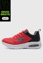 Tenis SKECHERS Microspec Max Advance Rojo de Skechers
