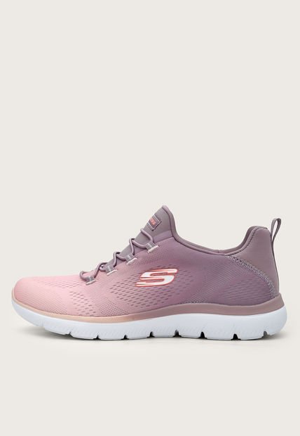 Tenis Training Malva-Palo Rosa Skechers Summits - Bright Charmer