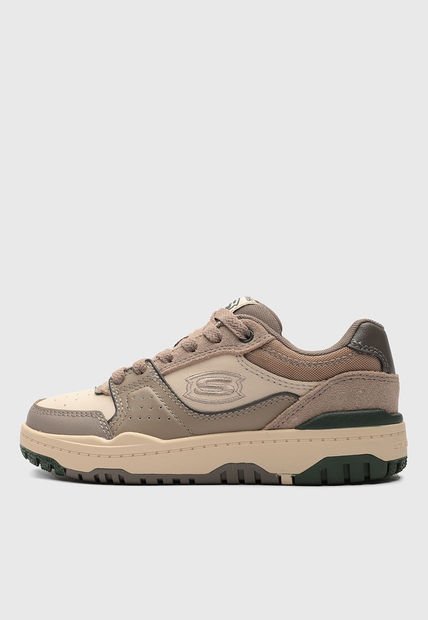 Tenis Lifestyle Beige-Marrón SKECHERS Skx-228