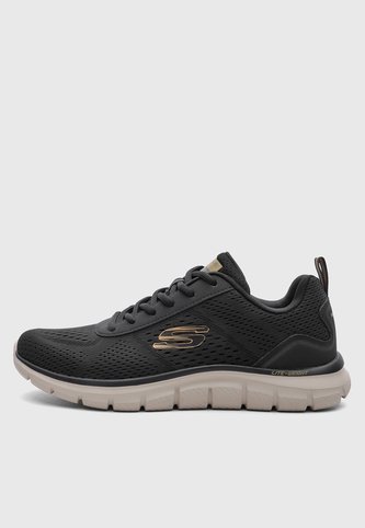 Tenis Lifestyle SKECHERS Track - Leshur Negro Skechers
