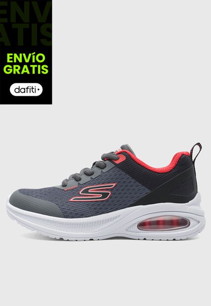 Tenis SKECHERS Boys Microspec Max Advance Azul