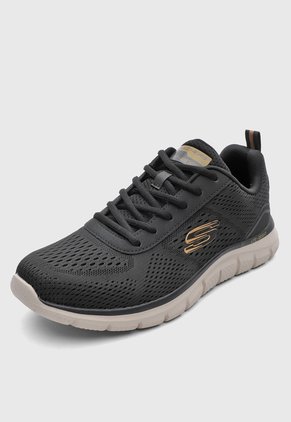 Tenis Lifestyle SKECHERS Track - Leshur Negro