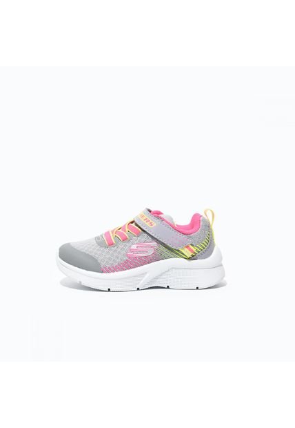 TENIS SKECHERS KIDS MICROSPEC GRAY/NEON PINK 302016N-GYNP - Compra Ahora |  Dafiti Colombia
