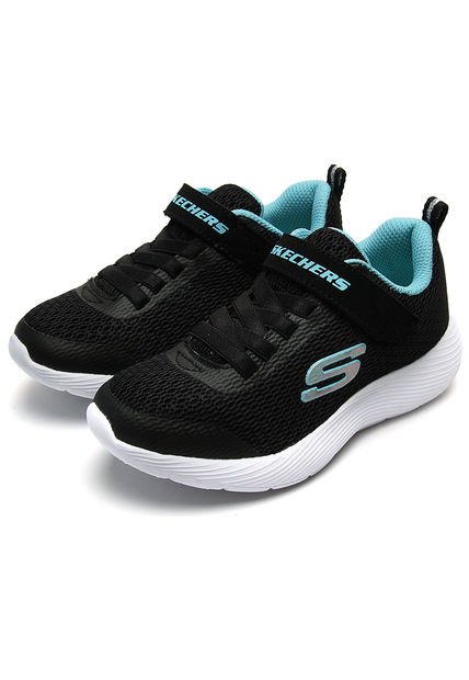 Tenis Running Negro-Azul Skechers Dyna-Lite - Compra Ahora | Dafiti Colombia