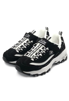 Tenis Lifestyle D'Lites - Crowd Appeal Skechers 80588LBKW - Negro Con Envio Gratis