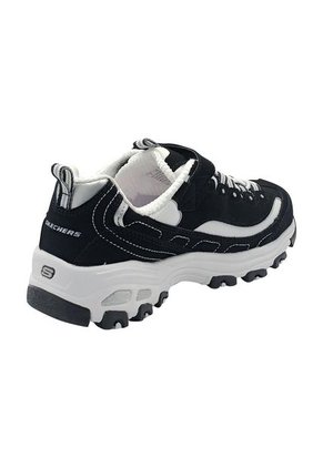 Tenis Lifestyle D'Lites - Crowd Appeal Skechers 80588LBKW - Negro Con Envio Gratis