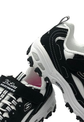 Tenis Lifestyle D'Lites - Crowd Appeal Skechers 80588LBKW - Negro Con Envio Gratis