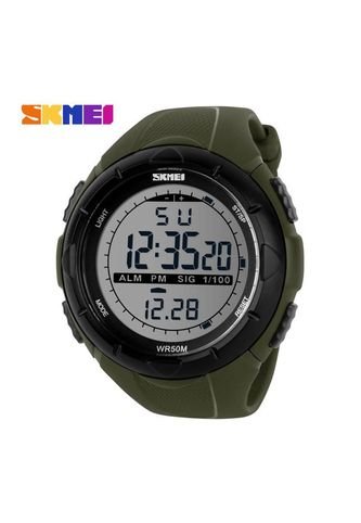 SKMEI - Reloj Para Hombre Skmei 1025Ag Verde