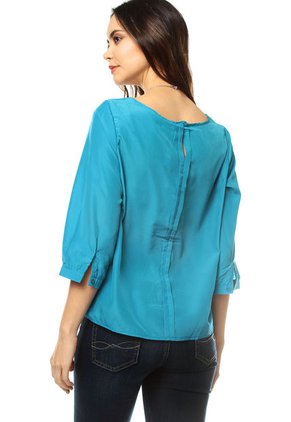 Blusa Azul Turquesa Sky Express