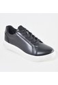 Sky Walk Tenis De Cuero Para Hombre 663106015NEGRO de Skywalk