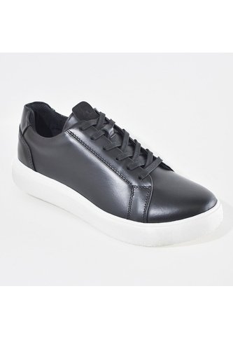 Sky Walk Tenis De Cuero Para Hombre 663106015NEGRO Skywalk
