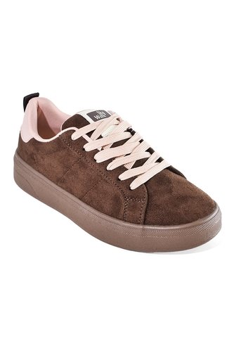 Sky Walk Tenis Urbanos Con Plataforma De Tendencia Para Mujer 622PSTP4005CAFE Skywalk