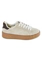 Sky Walk Tenis Urbanos Con Plataforma De Moda Para Mujer 622PSTP4005BEIGE de Skywalk