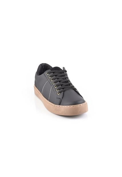 Skywalk Tenis Moda Hombres 663106323Negro