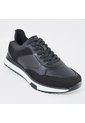 Sky Walk Tenis Casuales De Cuero Hombre 663106SNEKERSNEGRO de Skywalk