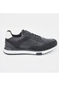 Sky Walk Tenis Casuales De Cuero Hombre 663106SNEKERSNEGRO de Skywalk