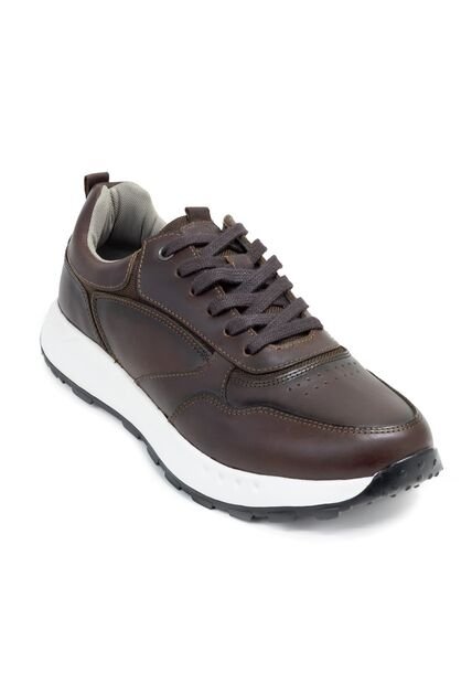Sky Walk Tenis Urbanos En Cuero Para Hombre 663106BOSSCONAC
