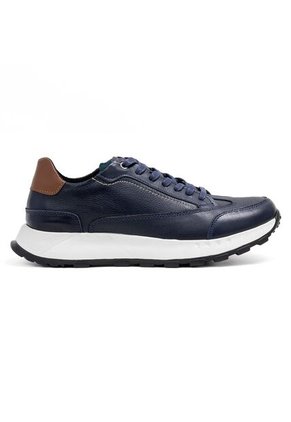Sky Walk Tenis Urbanos En Cuero Para Hombre 66311175-0AZUL
