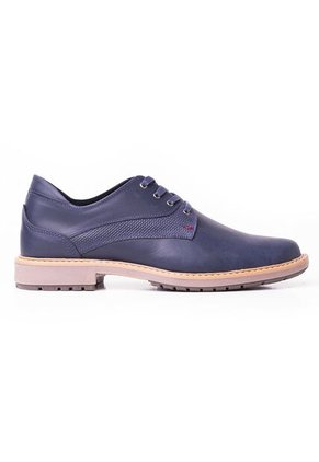Sky Walk Zapato Cordon En Cuero Para Caballero 66311193AZUL