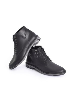 Sky Walk Botas Cuero Hombres 66311161NEGRO