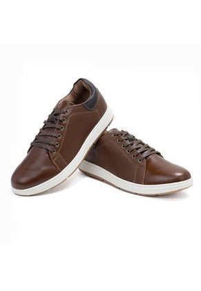 Sky Walk Zapatos Casuales En Cuero Para Hombre 663154BOLI01VINO