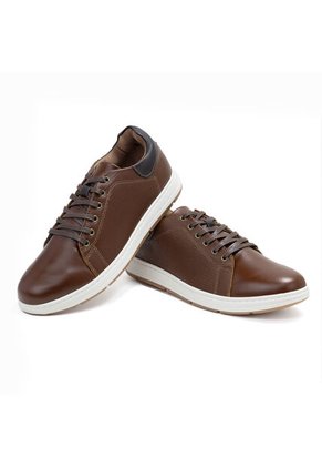 Sky Walk Zapatos Casuales En Cuero Para Hombre 663154BOLI01VINO