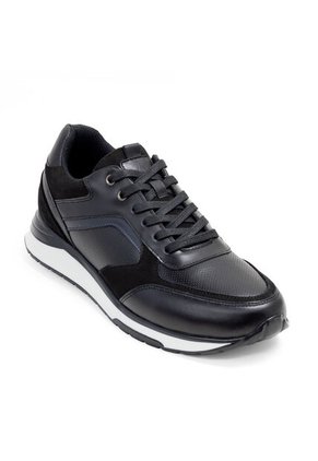 Sky Walk Tenis Urbanos En Cuero Para Hombre 663106SNEAKERCHANEGRO