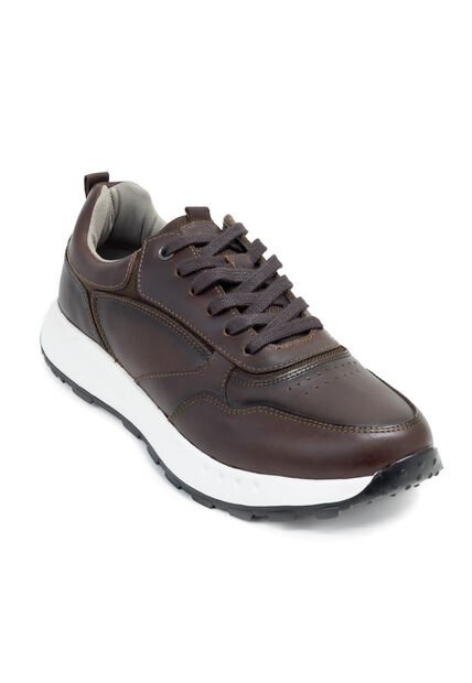 Sky Walk Tenis Urbanos En Cuero Para Hombre 663106BOSSCONAC