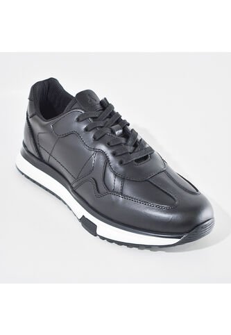 Sky Walk Tenis Casual De Cuero Para Hombre 663106PEPENEGRO Skywalk