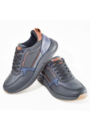 Sky Walk Tenis Urbanos De Moda Para Hombre 663140635NEGRO