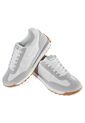 Sky Walk Tenis De Estilo Retro-chic Para Mujer 622PSTP4007GRIS de Skywalk