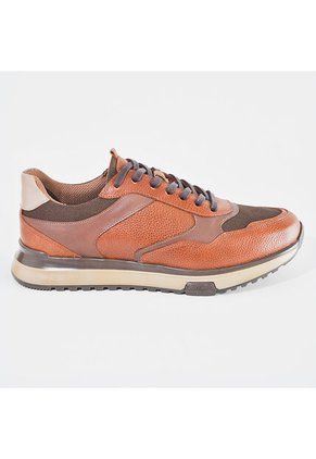 Sky Walk Tenis Casuales De Cuero Para Hombre 663106SNEKERSMIEL