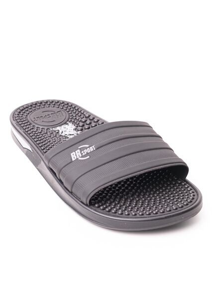 Sky Walk Sandalias Planas Para Hombre 6631372254-105NEGRO