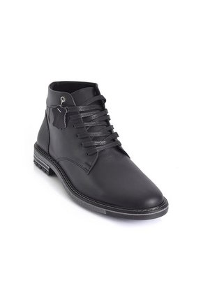 Sky Walk Botas Cuero Hombres 66311161NEGRO