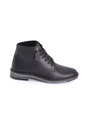 Sky Walk Botas Cuero Hombres 66311161NEGRO