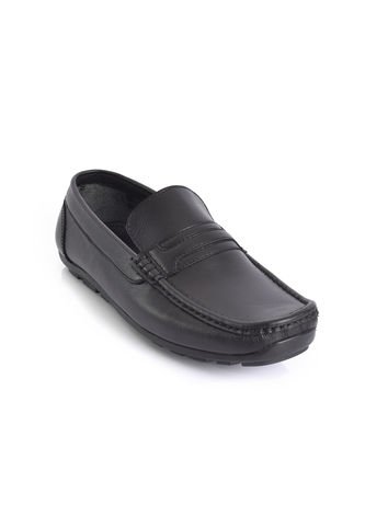 SkyWalk Mocasín Clásico En Cuero Para Caballero 66314507NEGRO Skywalk