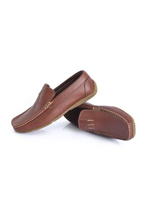 SkyWalk Mocasín Clásico En Cuero Para Caballero 663145056CONAC