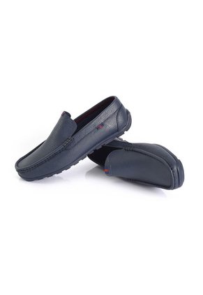 SkyWalk Mocasín Clásico En Cuero Para Caballero 663145017AZUL