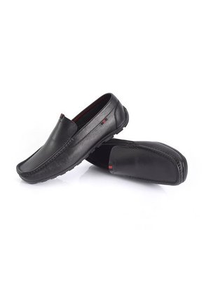 SkyWalk Mocasín Clásico En Cuero Para Caballero 663145017NEGRO