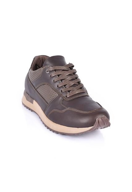 Sky Walk Casual Cuero Hombre 663111318Cafe