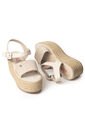 Plataformas Altas En Yute De Capellada En Cuero 682YN-05BEIGE de Skywalk