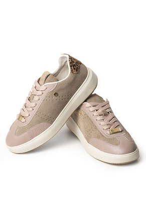 Sky Walk Zapato Casual En Cuero Para Mujer 512TSKY113ROSADO