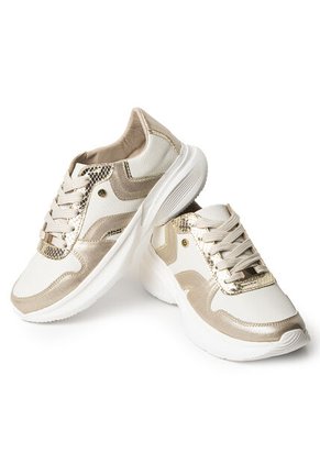 Sky Walk Zapato Casual En Cuero Para Mujer 512HNC702CHAMPANA