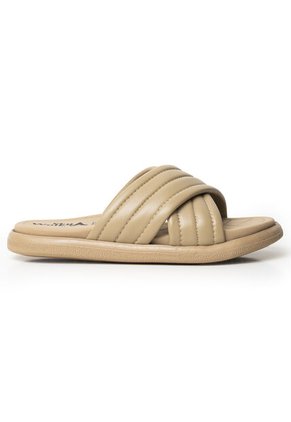 Sky Walk Sandalia Casual Mujer 412D-32BEIGE